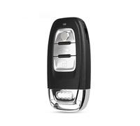 Coque Clé pour Audi Q5 A4 A5 A6 A7 A8 R8 - Clé Intelligente Plip télécommande 3 Boutons