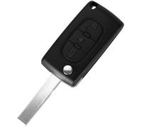 Coque clé pour Citroen C4 C5 C4 Picasso C6 - CE0523 - 3 Boutons Phare - Modèle sans Emplacement Pile - Lame avec Rainure - Plip télécommande Phonillico®