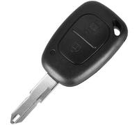 Coque clé pour Renault Kangoo Master Trafic-2 Boutons-Modèle avec Emplacement Pile-Télécommande Plip Phonillico®