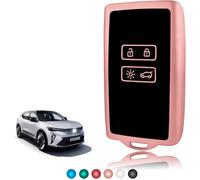 Coque Clé Tpu Brillant,Etui Clé Étui Clé Adapté Pour Renault Scenic 4 Megane 4 Clio 5 Espace 5 Kadjar Captur Arkana Austral Zoe Dacia Duster Sandero Stepway.[D148]