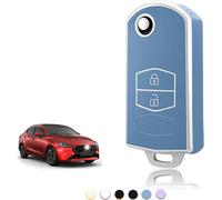 Coque Clé Tpu,Etui Clé Étui Clé Adapté Pour Mazda 2/3/5/6 M2 M3 M5 M6 Cx-3 Cx-5 Cx-7 Cx-9 Cx-30 Mx-5 Rx-8 Bt-50 Atenza Axela Demio,Couvre Clef Cache Cle Voiture Telécommande-Flip Key.[D273]