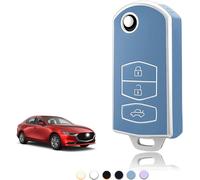 Coque Clé Tpu,Etui Clé Étui Clé Adapté Pour Mazda 2/3/5/6 M2 M3 M5 M6 Cx3 Cx5 Cx7 Cx9 Cx30 Mx5 Rx8 Bt50 Atenza Demio Speed 3 X-5 Summit,Couvre Clef Cache Cle Voiture Telécommande-Flip Key.[D272]