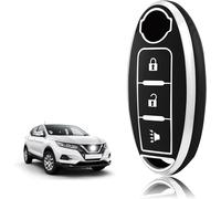 Coque Clé Tpu,Etui Clé Étui Clé Adapté Pour Nissan Qashqai J11 J12 Juke F15 X-Trail T32 Micra K13 K14 Infiniti Q50 Qx60 Ex35 Fx45,Couvre Clef Cache Cle Voiture Telécommande-Klaxon.[H297]