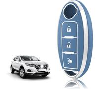 Coque Clé Tpu,Etui Clé Étui Clé Adapté Pour Nissan Qashqai J11 J12 Juke F15 X-Trail T32 Micra K13 K14 Infiniti Q50 Qx60 Ex35 Fx45,Couvre Clef Cache Cle Voiture Telécommande-Klaxon.[D465]