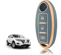 Coque Clé Tpu,Etui Clé Étui Clé Adapté Pour Nissan Qashqai J11 J12 Juke F15 X Trail T32 Micra K13 K14 Infiniti Q50 Qx60 Ex35 Fx45,Couvre Clef Cache Cle Voiture Telécommande-Trois Lignes.[D476]
