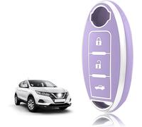 Coque Clé Tpu,Etui Clé Étui Clé Adapté Pour Nissan Qashqai J11 J12 Juke F15 Xtrail T32 Micra K13 K14 Infiniti Q50 Qx60 Ex35 Fx45,Couvre Clef Cache Cle Voiture Telécommande-Coffre.[H289]