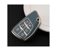 Coque Clé Voiture 5/6 Boutons pour Chevrolet pour Tahoe pour Suburban pour GMC pour Yukon pour Buick pour Envision S Plus pour Avenir 2020-2023(6 Buttons Grey)