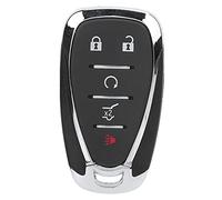 Coque Clé Voiture 5 Boutons, Boîtier Télécommande en ABS Noir pour Cruze / 2/3 / 4/5 - Protection Antichoc, Résistance Durable, Remplacement Parfait