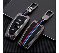 Coque clé,Voiture Clé Housse Sac de Clé Pour Bmw F20 F30 G20 f31 F34 F10 G30 F11 X3 F25 X4 I3 M3 M4 1 3 5 Série - Type Grey #B