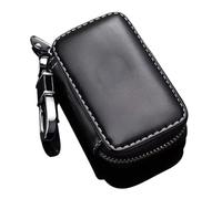 Coque Clé Voiture Mode pour Alfa pour Roméo Cuir Clé Portefeuille Voiture Clé Sac Coquille Porte-clés Multi Fonction Clé Housse