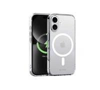 Coque Clear MAG Cover pour iPhone 16 Plus Compatible MagSafe Crong Transparent