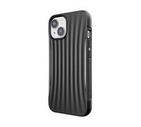 Coque pour iPhone 14 Clutch Shockproof 3M avec motif rayures Noir