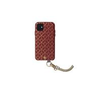 Bigben Connected Coque pour iPhone 11 Saint Germain Artefakt Cuir avec bandoulière Bordeaux