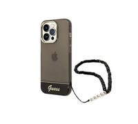 Coque Colors avec lanière perlée pour iPhone 14 Pro Max