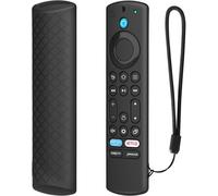 Coque Compatible avec 2023 Fire TV Stick 4K Max 2nd Télécommandes, Coque en Silicone TPU, Anti-Chute, Anti-Collision Protective Case.Bleu