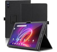 Coque Compatible Avec Acer Iconia Tab P11,Housse Etui De Slim Léger Avec Dragonne,Pu Flexible Cover Avec Multi-Angle Fonction Support,Noir
