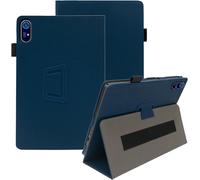 Coque Compatible Avec Acer Iconia Tab P11,Housse Etui De Slim Léger Avec Dragonne,Pu Flexible Cover Avec Multi-Angle Fonction Support,Bleu