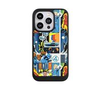Coque Compatible avec Apple iPhone 14 Pro Coque de Telephone Compatible avec MagSafe Coque de Protection NIVOcore Noire Marvel The Fantastic Four Produit sous Licence Officielle