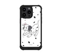 Coque Compatible avec Apple iPhone 15 Pro Max Coque de Telephone Antichoc Compatible avec MagSafe NIVOmax Noire 101 dalmatiens Chien Disney