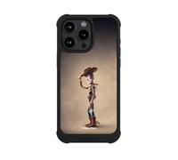 Coque Compatible avec Apple iPhone 15 Pro Max Coque de Telephone Antichoc NIVOmax Noire Disney Pixar Shérif Woody Toy Story