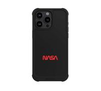 Coque Compatible avec Apple iPhone 15 Pro Max Coque de Telephone Antichoc NIVOmax Noire Logo NASA Cosmos