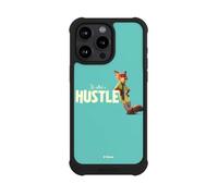 Coque Compatible avec Apple iPhone 15 Pro Max Coque de Telephone Antichoc NIVOmax Noire Zootopie Disney Produit sous Licence Officielle