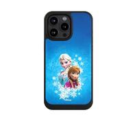 Coque Compatible avec Apple iPhone 15 Pro Max Coque de Telephone Compatible avec MagSafe Coque de Protection NIVOcore Noire Produit sous Licence Officielle La Reine des neiges Disney