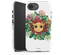 Coque Compatible avec Apple iPhone 16 e Coque renforcée Coque Antichoc Disney Simba Le Roi Lion