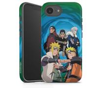 Coque Compatible avec Apple iPhone 16 e Coque renforcée Coque Antichoc Hokage Naruto Shippuden Produit sous Licence Officielle