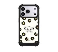 Coque Compatible avec Apple iPhone 17 Pro Coque de Telephone Antichoc Compatible avec MagSafe NIVOmax Noire Produit sous Licence Officielle Simba Le Roi Lion