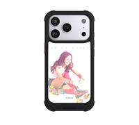 Coque Compatible avec Apple iPhone 17 Pro Coque de Telephone Antichoc Compatible avec MagSafe NIVOmax Noire Soy Luna Produit sous Licence Officielle Disney