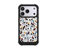 Coque Compatible avec Apple iPhone 17 Pro Coque de Telephone Antichoc Compatible avec MagSafe NIVOmax Noire Minnie Mouse Mickey Produit sous Licence Officielle