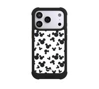 Coque Compatible avec Apple iPhone 17 Pro Coque de Telephone Antichoc Compatible avec MagSafe NIVOmax Noire Mickey Produit sous Licence Officielle Disney