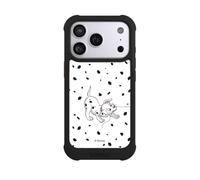 Coque Compatible avec Apple iPhone 17 Pro Coque de Telephone Antichoc Compatible avec MagSafe NIVOmax Noire 101 dalmatiens Disney Chien