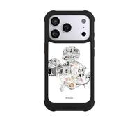 Coque Compatible avec Apple iPhone 17 Pro Coque de Telephone Antichoc Compatible avec MagSafe NIVOmax Noire Mickey Produit sous Licence Officielle Disney