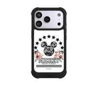 Coque Compatible avec Apple iPhone 17 Pro Coque de Telephone Antichoc Compatible avec MagSafe NIVOmax Noire Produit sous Licence Officielle Disney Mickey