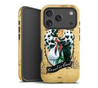 Coque Compatible avec Apple iPhone 17 Pro Coque renforcée Coque Antichoc 101 dalmatiens Cruella Produit sous Licence Officielle