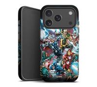 Coque Compatible avec Apple iPhone 17 Pro Coque renforcée Coque Antichoc Avengers Marvel Bande dessinée