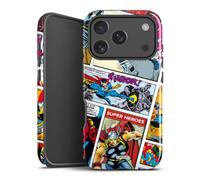 Coque Compatible avec Apple iPhone 17 Pro Coque renforcée Coque Antichoc Marvel Avengers Bande dessinée