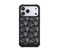 Coque Compatible avec Apple iPhone 17 Pro Max Coque de Telephone Antichoc Compatible avec MagSafe NIVOmax Noire Mickey Disney Produit sous Licence Officielle