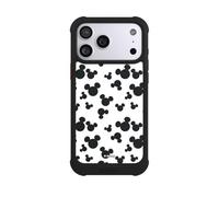 Coque Compatible avec Apple iPhone 17 Pro Max Coque de Telephone Antichoc Compatible avec MagSafe NIVOmax Noire Mickey Produit sous Licence Officielle Disney