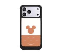 Coque Compatible avec Apple iPhone 17 Pro Max Coque de Telephone Antichoc Compatible avec MagSafe NIVOmax Noire Disney Mickey Articles pour Fans