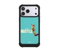 Coque Compatible avec Apple iPhone 17 Pro Max Coque de Telephone Antichoc Compatible avec MagSafe NIVOmax Noire Zootopie Disney Produit sous Licence Officielle