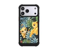 Coque Compatible avec Apple iPhone 17 Pro Max Coque de Telephone Antichoc Compatible avec MagSafe NIVOmax Noire Simba Produit sous Licence Officielle Le Roi Lion