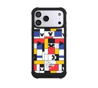 Coque Compatible avec Apple iPhone 17 Pro Max Coque de Telephone Antichoc Compatible avec MagSafe NIVOmax Noire Disney Produit sous Licence Officielle Mickey