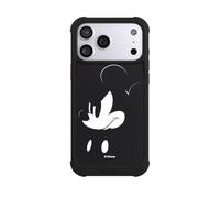 Coque Compatible avec Apple iPhone 17 Pro Max Coque de Telephone Antichoc Compatible avec MagSafe NIVOmax Noire Mickey Produit sous Licence Officielle Disney
