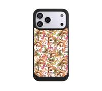 Coque Compatible avec Apple iPhone 17 Pro Max Coque de Telephone Compatible avec MagSafe Coque de Protection NIVOcore Noire Écureuil Disney Tic et Tac