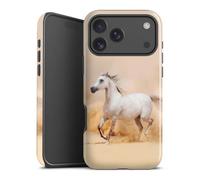 Coque Compatible avec Apple iPhone 17 Pro Max Coque renforcée Coque Antichoc Jument Loisir Cheval