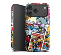 Coque Compatible avec Apple iPhone 17 Pro Max Coque renforcée Coque Antichoc Marvel Avengers Bande dessinée