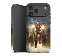 Coque Compatible avec Apple iPhone 17 Pro Max Coque renforcée Coque Antichoc Marvel Avengers Iron Man